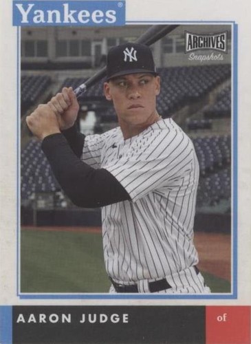 2020 Topps Archives Snapshots - Aaron Judge #AS-AJ