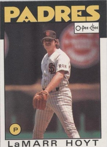 1986 O-Pee-Chee - LaMarr Hoyt #380