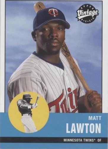 2001 Upper Deck Vintage - Matt Lawton #126