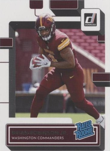 2022 Panini Donruss Brian Robinson Jr. #327