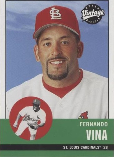 2001 Upper Deck Vintage - Fernando Vina #199