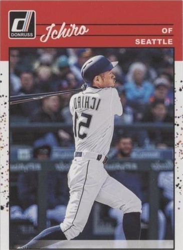 シングルカード 2003 DONRUSS PRODUCTION LINE ICHIRO /100 2003 Topps GOLD Ichiro Suzuki 100 Seattle Mariners PSA 9