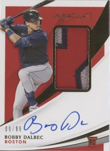 2021 Panini Immaculate Collection - Bobby Dalbec #118