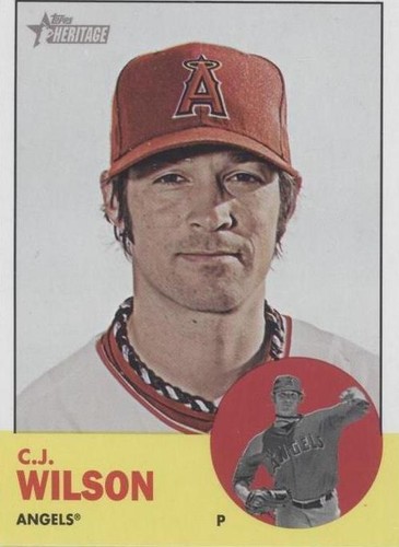 2012 Topps Heritage - C.J. Wilson #165