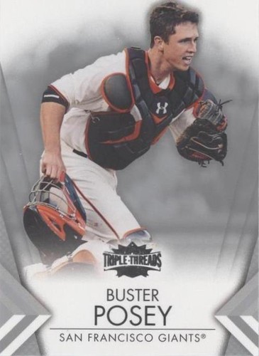 2012 Topps Triple Threads - Buster Posey #10