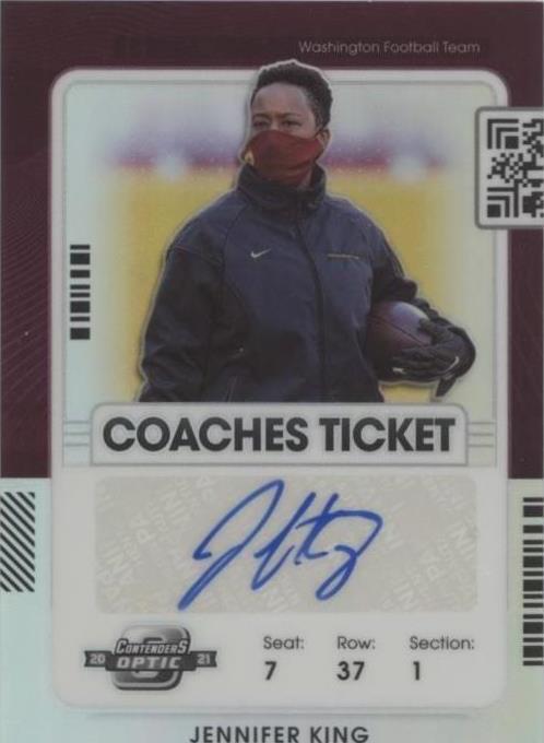 2021 Panini Contenders Optic Jennifer King #1