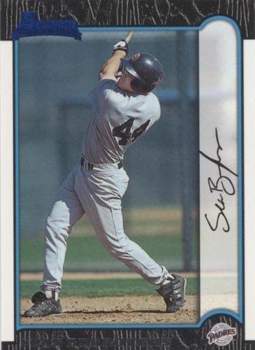 1999 Bowman - Sean Burroughs #345