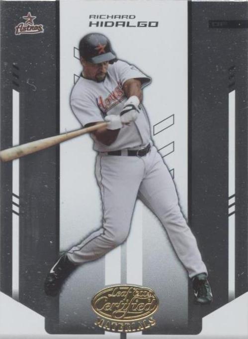 Materiales certificados Leaf 2004 - Richard Hidalgo #159