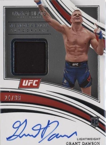 2022 Panini Immaculate Collection UFC - Grant Dawson #106