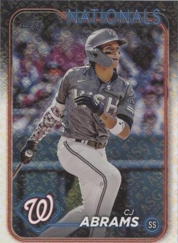 2024 Topps Complete Set - C.J. Abrams #37