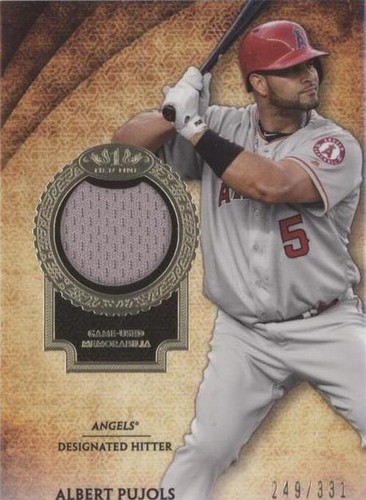 2017 Topps Tier One - Albert Pujols #T1R-APU