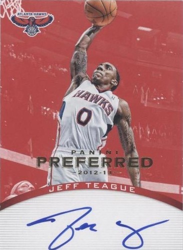 2012-13 Panini Preferred - Jeff Teague #160