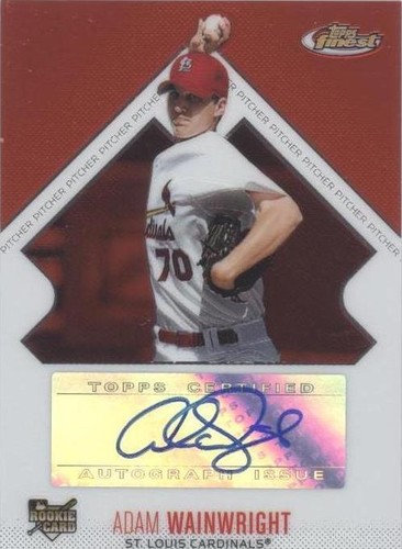 2006 Topps Finest - Adam Wainwright #142
