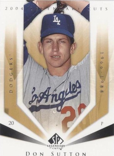 2004 SP Legendary Cuts - Don Sutton #28