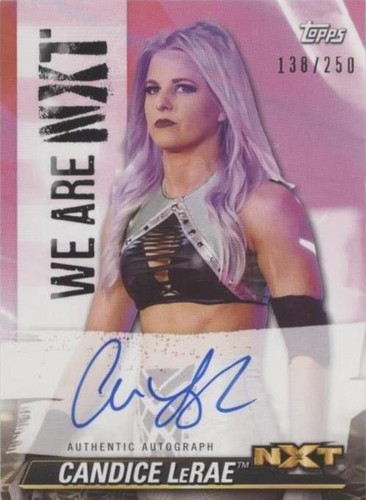 2021 Topps WWE NXT - Candice LeRae #A-CL