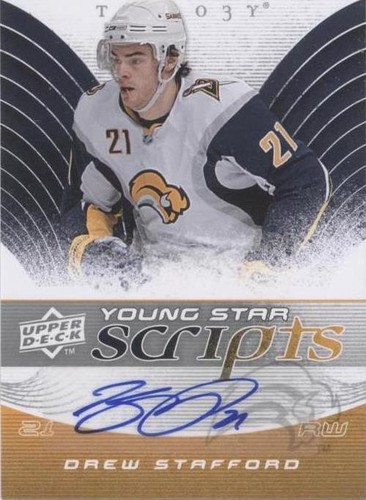 2008-09 Upper Deck Trilogy - Drew Stafford #YS-ST