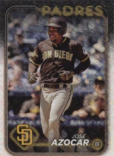 2024 Topps Complete Set - Jose Azocar #423