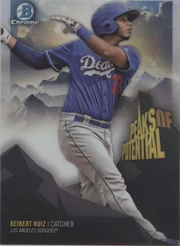2018 Bowman Chrome - Keibert Ruiz #PP-KR