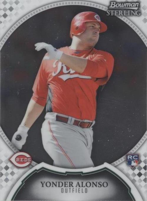 2011 Bowman Sterling - Yonder Alonso #30