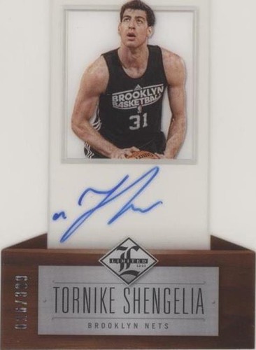 2012-13 Panini Limited - Tornike Shengelia #249