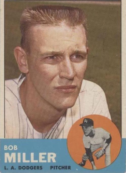 1963 Topps - Bob Miller #261