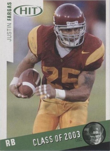 2003 SAGE Hit Justin Fargas #C25