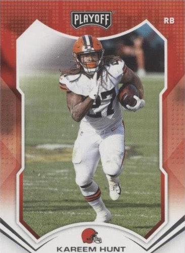 2021 Panini Playoff Kareem Hunt #42