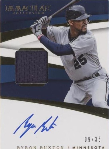 2018 Panini Immaculate Collection - Byron Buxton #IMS-BB