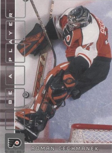 2001-02 In the Game Be A Player Memorabilia - Roman Cechmanek #42