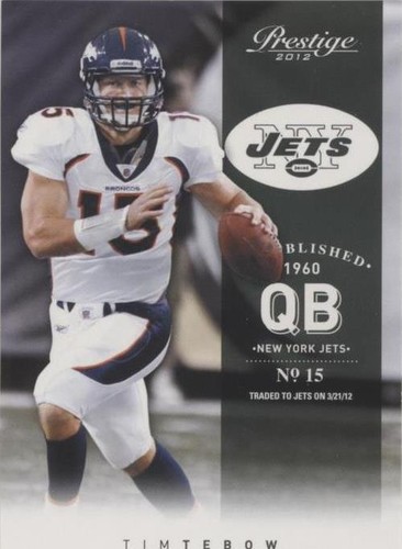 2012 Playoff Prestige Tim Tebow #56