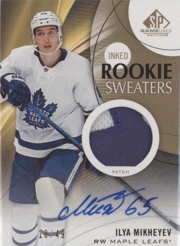 2019-20 Upper Deck SP Game Used - Ilya Mikheyev #RS-IM