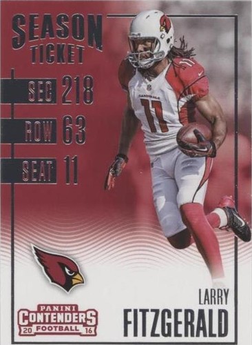 2016 Panini Contenders Larry Fitzgerald #15