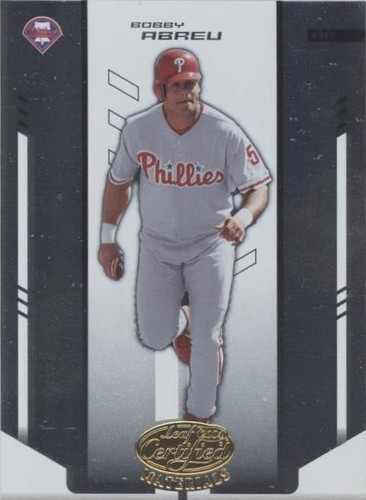 2004 Leaf Certified Materials - Bobby Abreu #21