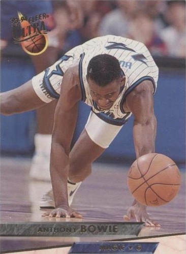 【90年代・超希少★新品タグ付①】NBA バスケット　MAGIC ボストンバッグ ANTHONY BOWIE ORLANDO MAGIC・G Basket Ball NBA Card Trading