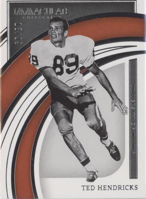 2022 Panini Immaculate Collection Collegiate Ted Hendricks #15