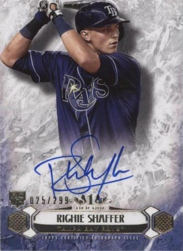 2016 Topps Tier One - Richie Shaffer #BOA-RSH
