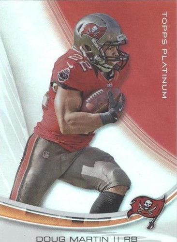 2013 Topps Platinum Doug Martin #50