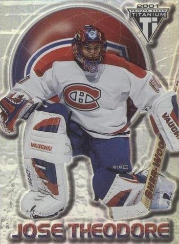 2000-01 Pacific Private Stock Titanium - Jose Theodore #50