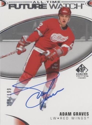 2020-21 Upper Deck SP Signature Edition Legends - Adam Graves #377