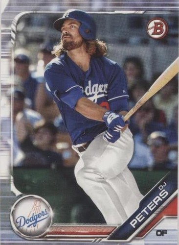2019 Bowman - D.J. Peters #BP-124