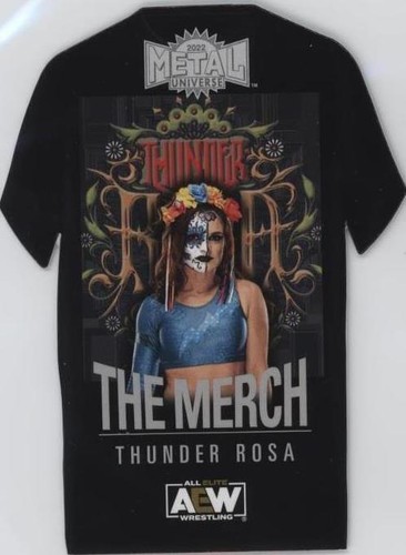 2022 Skybox Metal Universe AEW All Elite Wrestling - Thunder Rosa #TM-27