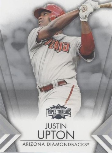 2012 Topps Triple Threads - Justin Upton #27