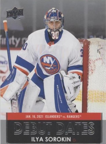 2021-22 Upper Deck Series 1 - Ilya Sorokin #DD-22