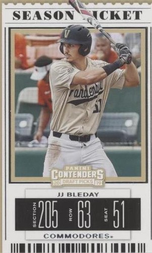 2019 Panini Contenders Draft Picks - JJ Bleday #10