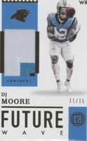 2020 Panini Encased D.J. Moore #FW-22
