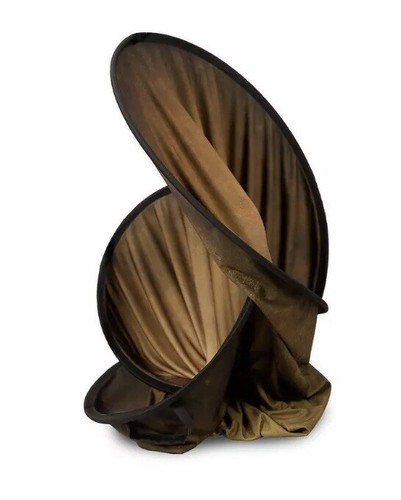 Lastolite 5x7' Vintage Collapsible Reversible Background, Tobacco/Olive - DEMO