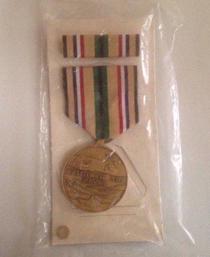 1991 SOUTHWEST ASIA SERVICE MEDAL SET SEALED • MILITARY MEDAL