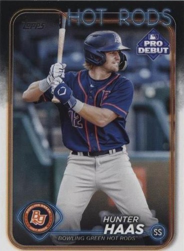 2024 Topps Pro Debut - Hunter Haas #PD-157