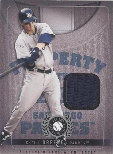 2005 Fleer Patchworks - Khalil Greene #PO-KG