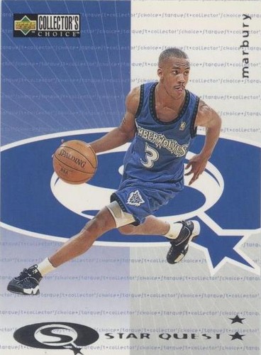 1997-98 Upper Deck Collector's Choice - Stephon Marbury #SQ62